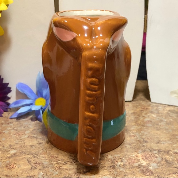 Zak 3D Design Hand-Painted Scooby-Doo Authentic Ceramic Mug W/Ruh-Roh! On Handle - Picture 3 of 9